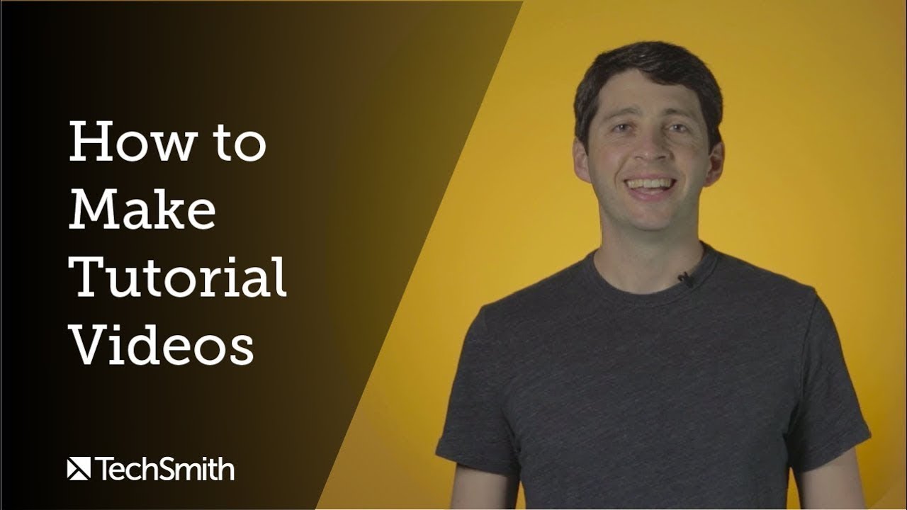 How to Make YouTube Tutorial Videos